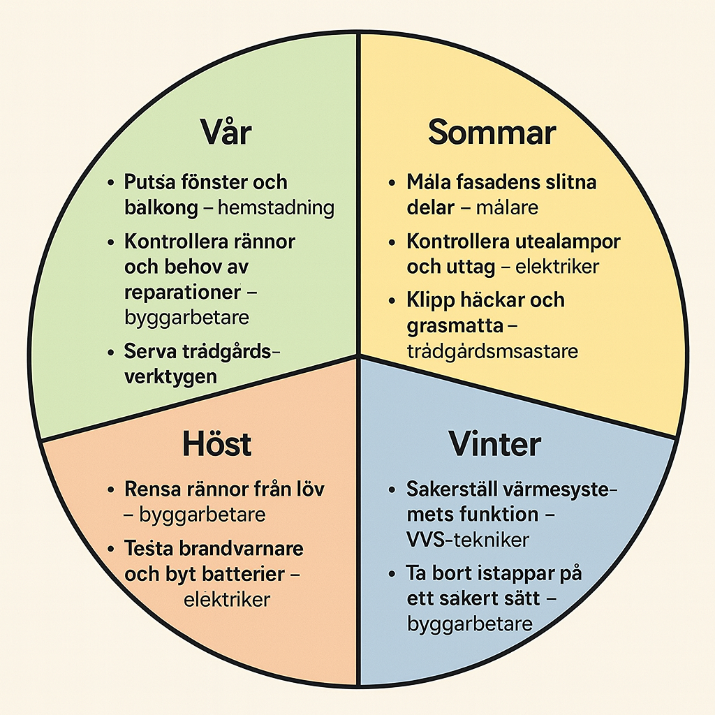 Hemmets säsongsservice årsur